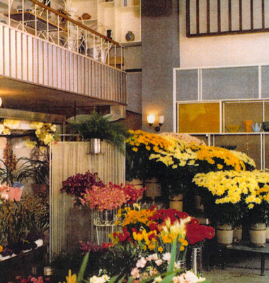 昭和30年代の店内風景
