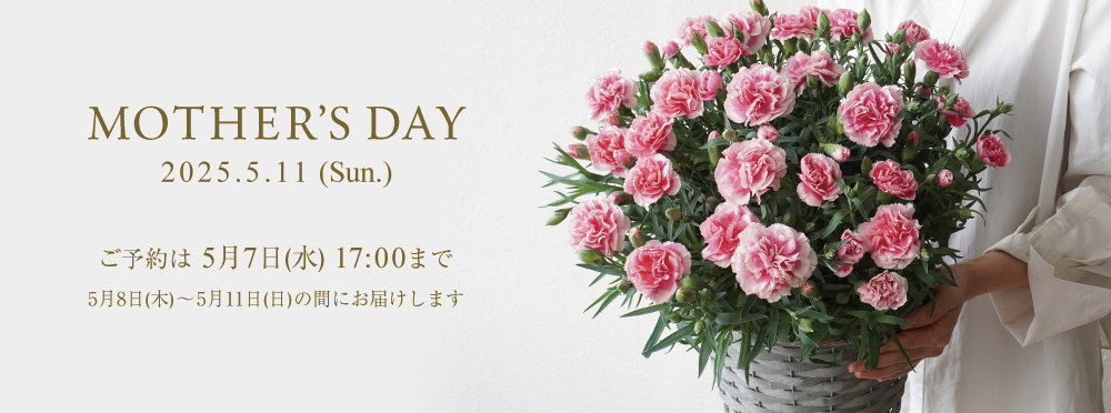 母の日に贈る花・ギフト