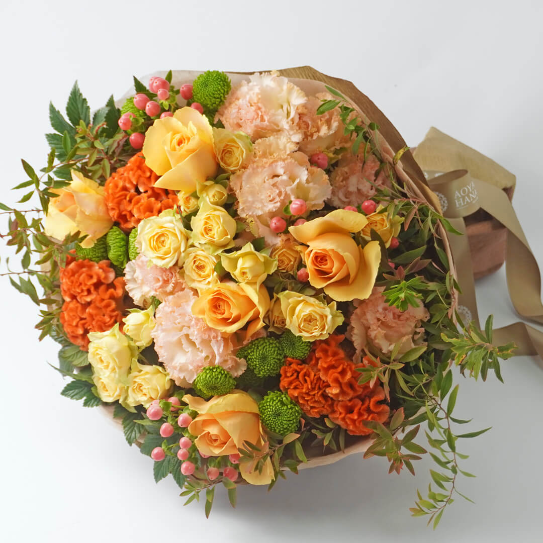 �y�h�V�̓��z�I�����W�̃o���ƃP�C�g�E�̉ԑ�