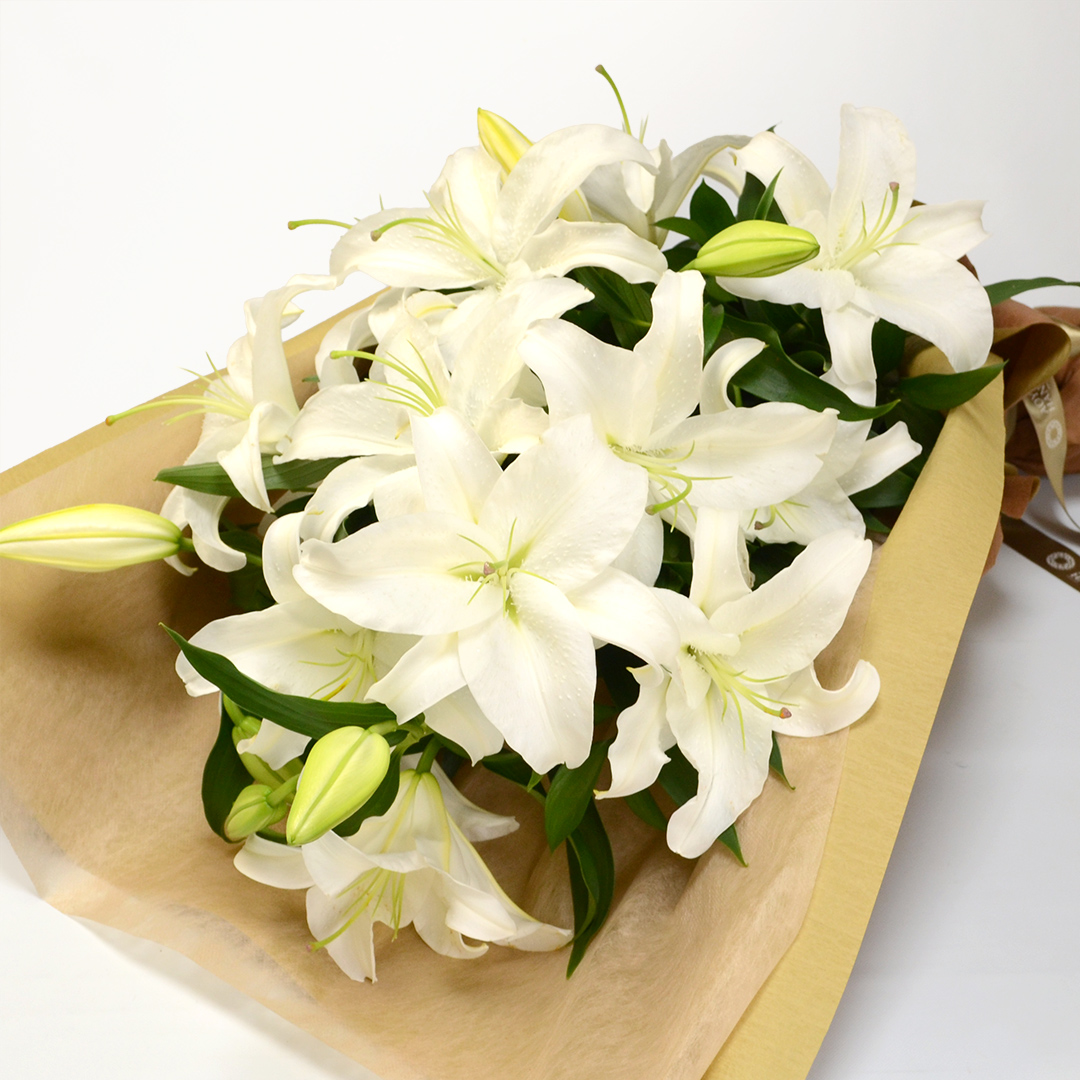 カサブランカの花束
