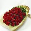 赤いバラ30本の花束の画像